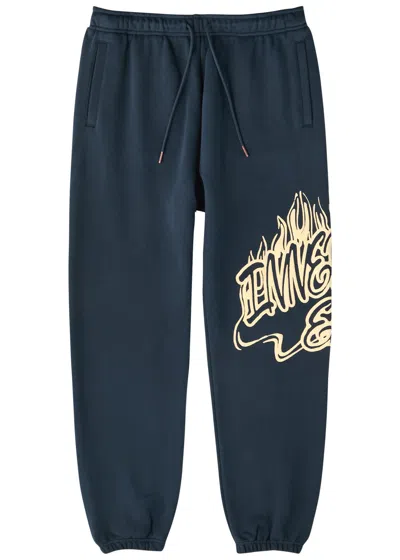 Honor The Gift Entertainment Printed Cotton Sweatpants In Blue