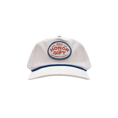 Pre-owned Honor The Gift Est 1988 Patch Trucker Cap 'bone' | White | Men's Size Onesize