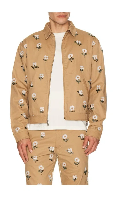 Honor The Gift Flowers Beaded Jacket In Neutral