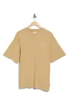 Honor The Gift Forum Printed Distressed Cotton T-shirt In Neutral