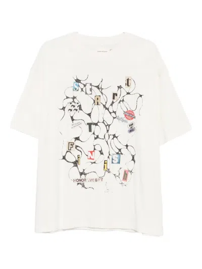 Honor The Gift Graphic-print T-shirt In White