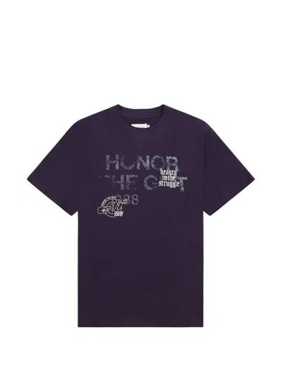 Honor The Gift Graphic-print T-shirt In Purple