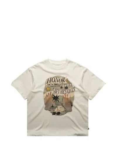 Honor The Gift Graphic-print T-shirt In White