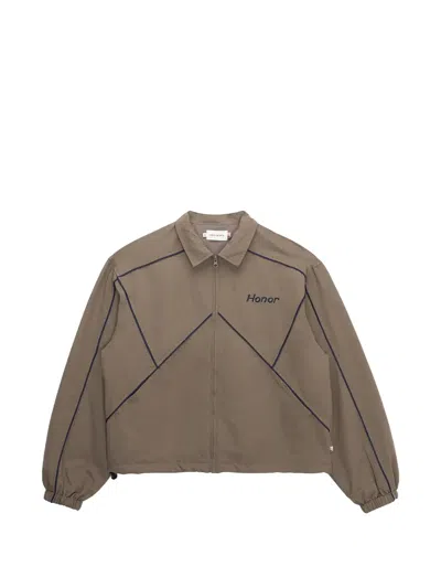 Honor The Gift Growth Sportjacke Mit Paspeln In Neutral
