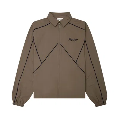 Pre-owned Honor The Gift Growth Track Jacket 'pebble' | Grey | Men's Size S In Gray