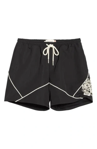 Honor The Gift Growth Track Shorts In Black