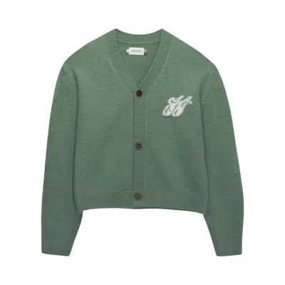 Pre-owned Honor The Gift H Brushed Cardigan 'mint' | Green | Men's Size L
