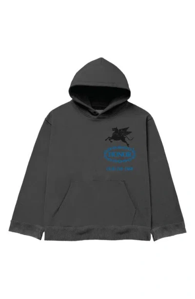 Honor The Gift Hellhound Towing Oversize Hoodie In Black