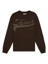 Honor The Gift Holiday Long Sleeve T-shirt In Brown