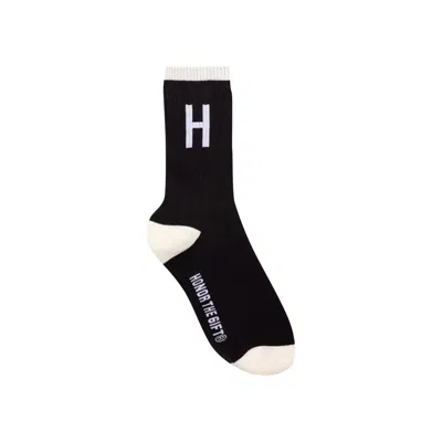 Pre-owned Honor The Gift Honor Crew Socks 'black' | Men's Size Onesize