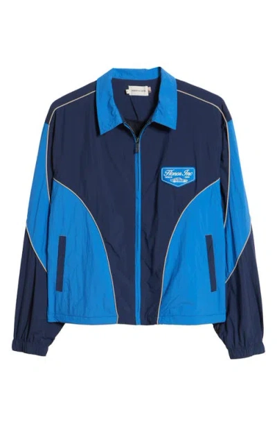 Honor The Gift Honor Inc Nylon Track Jacket In Blue