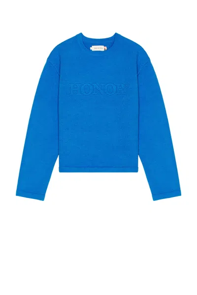 Honor The Gift Honor Knit Sweater In Blue