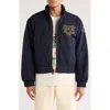 Honor The Gift Logo-embroidered Jacket In Blue
