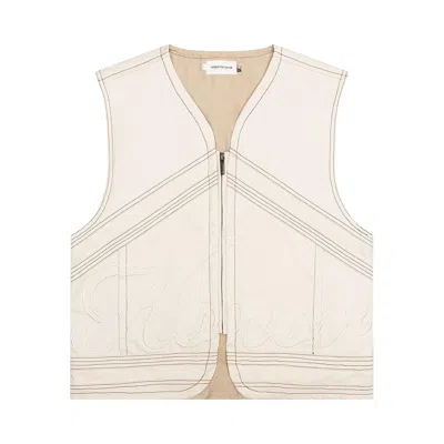 Pre-owned Honor The Gift Honor Riding Vest 'bone' | Cream | Men's Size L