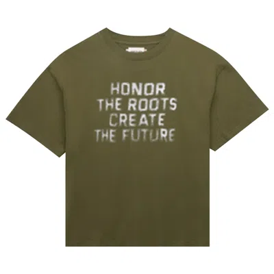 Pre-owned Honor The Gift Honor The Roots Tee 'olive' | Green | Men's Size L
