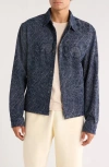 Honor The Gift Indigo Cover Coach's Jacket In Blue