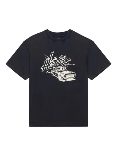 Honor The Gift Joy Ride Graphic Short-sleeve T-shirt In Black