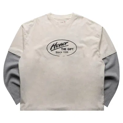 Pre-owned Honor The Gift Just Be Long-sleeve Tee 'white' | Men's Size Xl