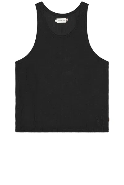 Honor The Gift Knit Tank Top In Black
