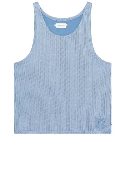 Honor The Gift Knit Tank Top In Blue