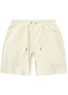 Honor The Gift Mens Bone Block Party Embroidered-text Cotton-jersey Shorts Xl In White