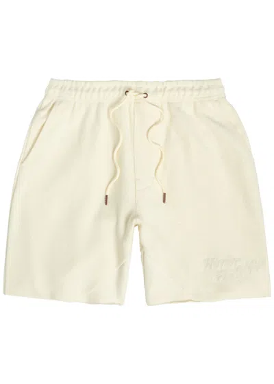 HONOR THE GIFT HONOR THE GIFT LOGO-EMBROIDERED TERRY SHORTS