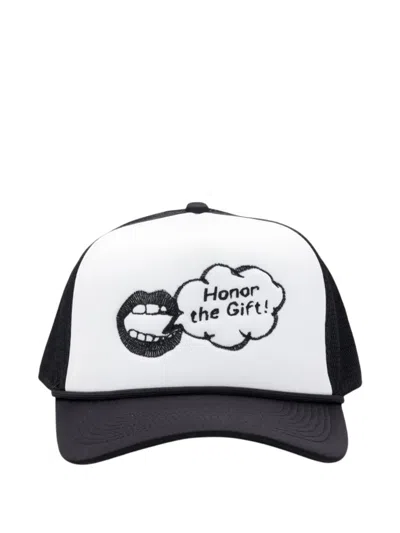 Honor The Gift Logo-embroidered Trucker Cap In Multi
