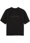 HONOR THE GIFT LOGO PANELLED COTTON T-SHIRT