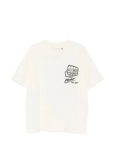 Honor The Gift Logo-print T-shirt In White