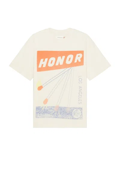 Honor The Gift Match Box Short Sleeve Shirt In White