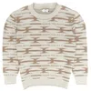 Honor The Gift Men's H Wire Knit Sweater In Bone In Gold