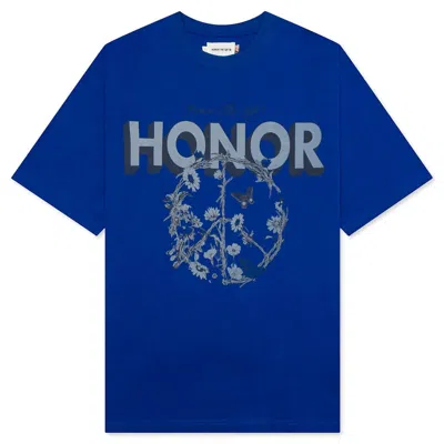 Honor The Gift Men's Honor Peace Short Sleeve T-shirt In Long Beach Navy In Multi
