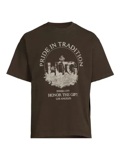 Honor The Gift Men's Pride And Tradition Graphic T-shirt In Black