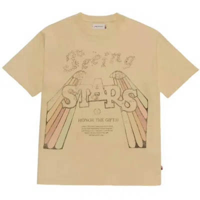 Honor The Gift Men's Seeing Stars T Shirt In Yellow