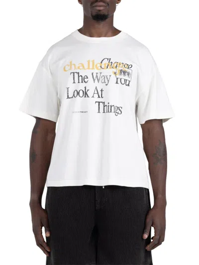 Honor The Gift Men's The Challenge Graphic Jersey T-shirt In White