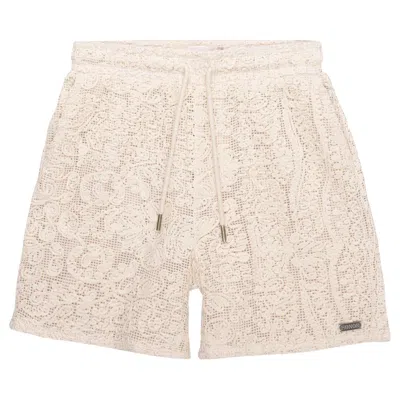 Pre-owned Honor The Gift Mind Maze Short 'natural' | Cream | Men's Size M In White