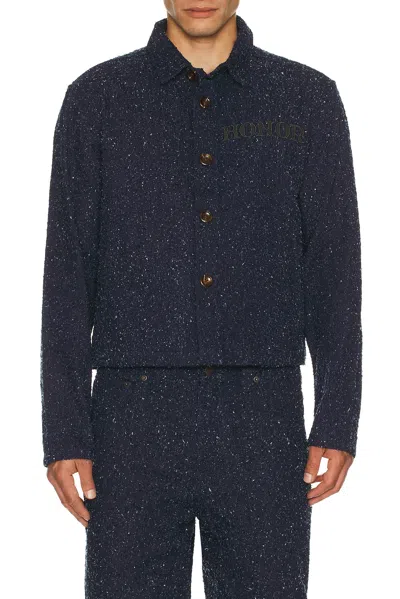 Honor The Gift Nep Yarn Chacket In Blue