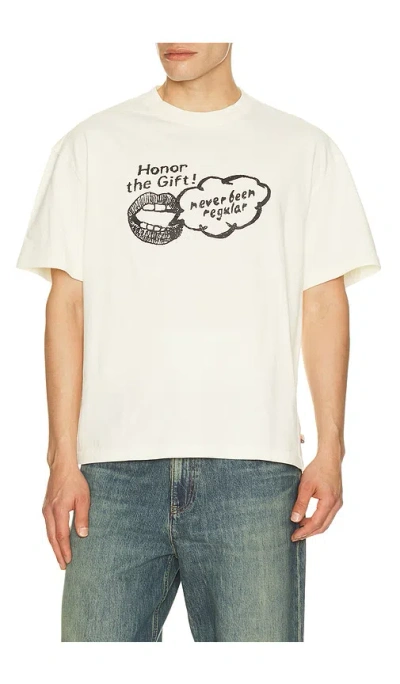 Honor The Gift Never Been Regular Tee In White