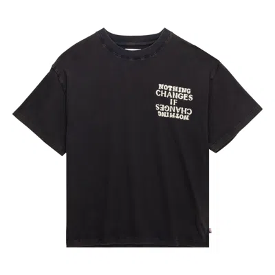 Pre-owned Honor The Gift Nothing Changes Tee 'black' | Men's Size Xl