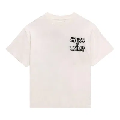 Pre-owned Honor The Gift Nothing Changes T-shirt 'white' | Men's Size S