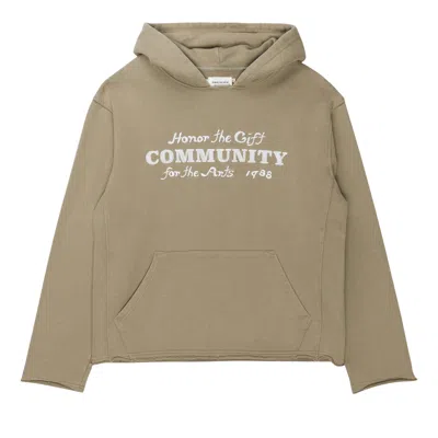 Pre-owned Honor The Gift Oil Vintage Hoodie 'pebble' | Grey | Men's Size L In Gray