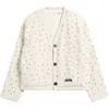 Honor The Gift Oversize Beaded Cardigan In White