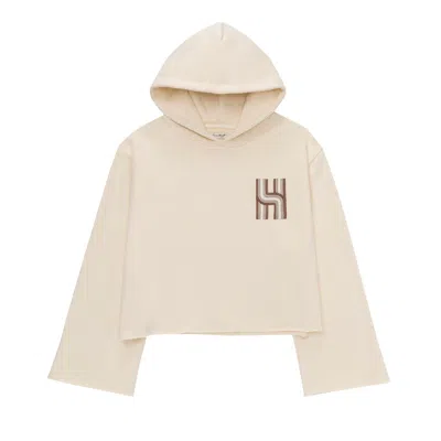 Pre-owned Honor The Gift Oversized Hoodie 'cream'