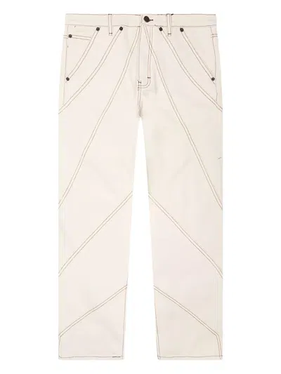 Honor The Gift Panelled Trousers In White