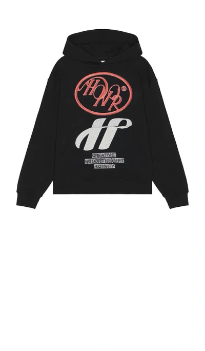 Honor The Gift Pop Art Hoodie In Black