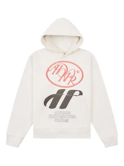 Honor The Gift Pop Art Hoodie In White