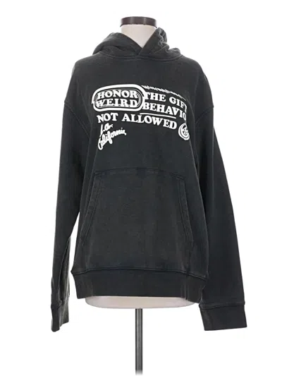 Pre-owned Honor The Gift Pullover Hoodie In Gray