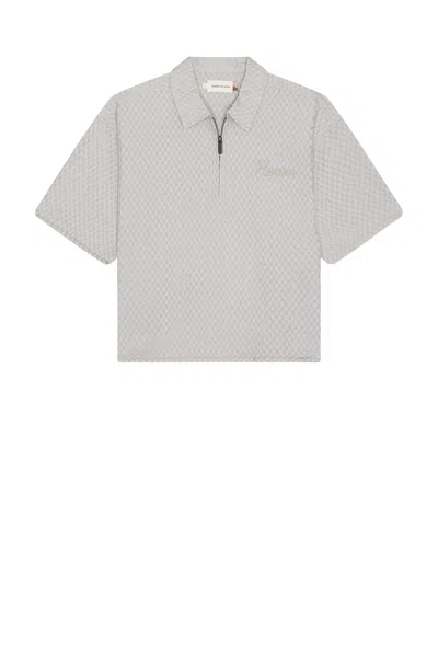 Honor The Gift Quarter Zip Polo In Grey