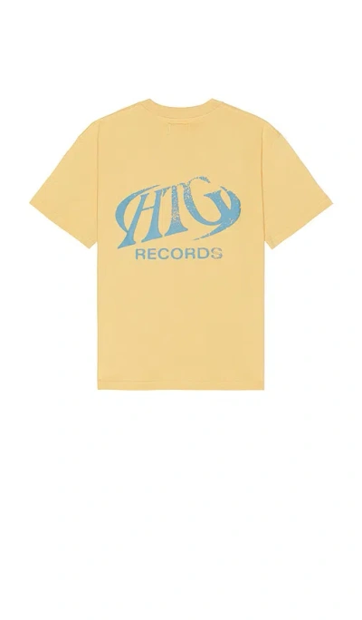 HONOR THE GIFT RECORDS OVAL LOGO TEE