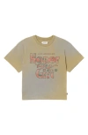 Honor The Gift Retro Graphic T-shirt In Brick